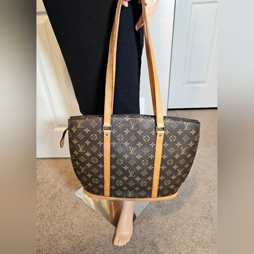 Authentic LOUIS VUITTON Monogram Babylone Tote - Picture 13 of 14